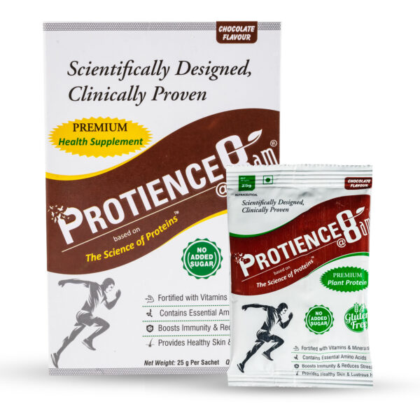 Protience@8am®-Chocolate Protein Powder Satchet Box